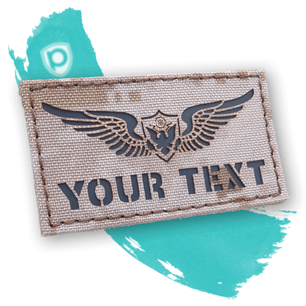 Patch Lasercut personalizzate