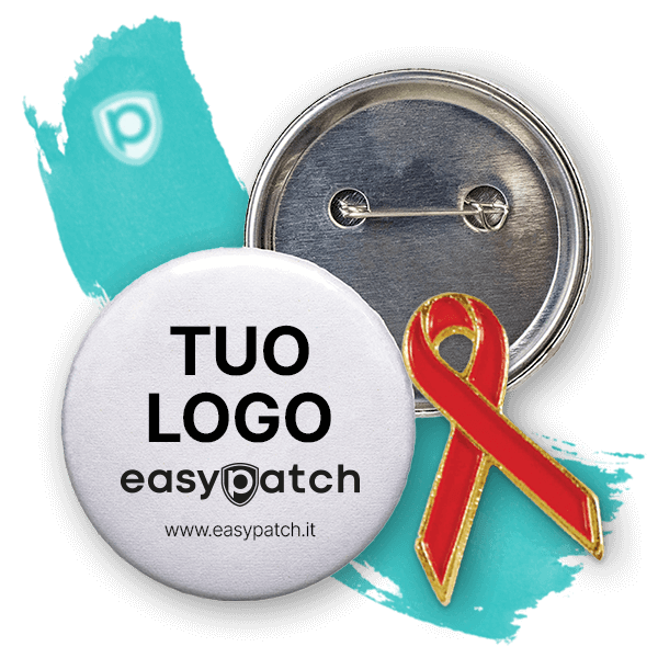 Spille Personalizzate di Metallo o stampate Online | EasyPatch
