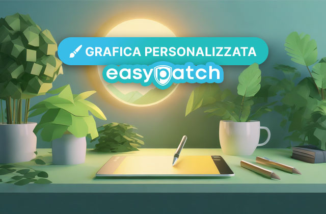 Servizi di grafica per realizzare e personalizzare toppe e patch